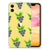 Apple iPhone 11 | Siliconen Case | Druiven