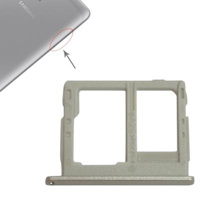 SIM-kaart lade + micro SD-kaart lade voor Galaxy tab A 8 0/T380/T385 (goud)