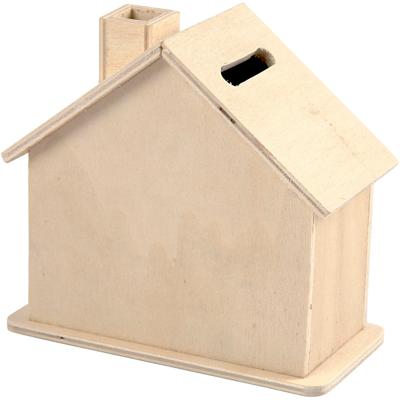 Creativ Company Houten spaarpot huis