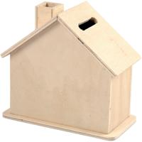 Creativ Company Houten spaarpot huis