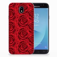 Samsung Galaxy J7 2017 | J7 Pro | TPU Case | Red Roses