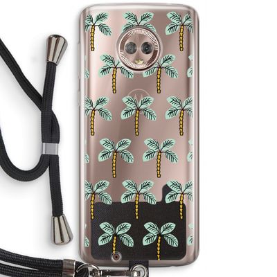 Paradise: Motorola Moto G6 Transparant Hoesje met koord