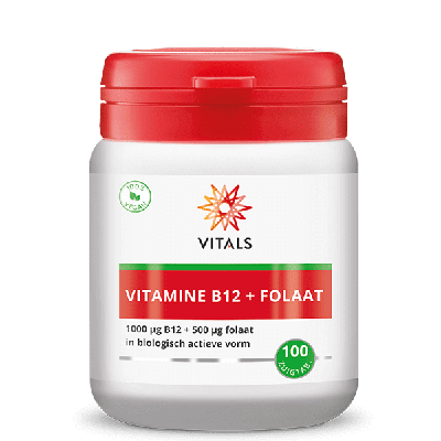 Vitamine B12 met folaat - 100 zuigtabletten
