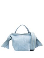 Acne Studios sac cabas à détail de nœud - Bleu