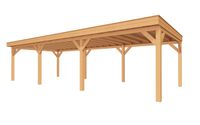 Buitenverblijf SUBLIME Plat dak - 1000x400 cm- Plat dak- - YARD Outdoor