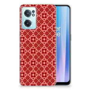 OnePlus Nord CE 2 5G TPU bumper Batik Rood