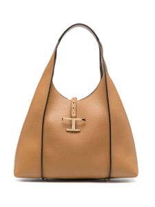 Tod's T Timeless leather tote bag - Marron