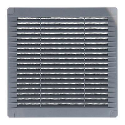 Ventilatierooster EDM 87705 Grijs 20 x 20 x 0,7 cm Muggennet