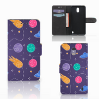 Nokia 2 Wallet Case met Pasjes Space - thumbnail