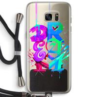Dream: Samsung Galaxy S7 Edge Transparant Hoesje met koord