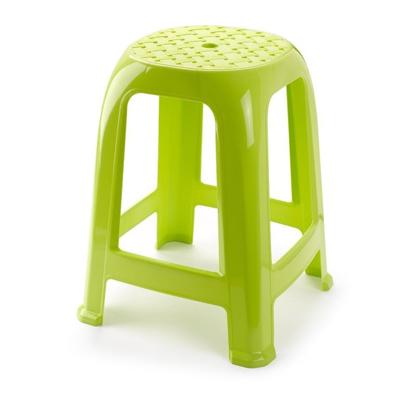 PlasticForte Keuken krukje/opstapje - groen - kunststof - 46 cm