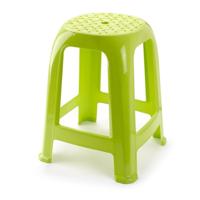 PlasticForte Keuken krukje/opstapje - groen - kunststof - 46 cm