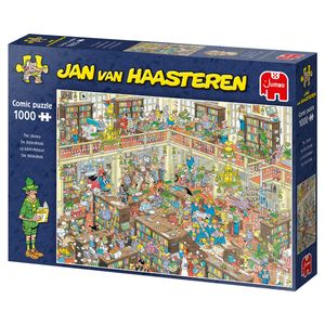 Jumbo puzzel 1000 stukjes Jan van Haasteren de bibliotheek