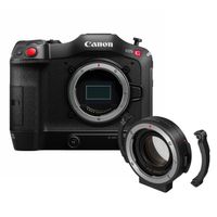 Canon EOS C70 videocamera + EF-EOS Mount Adapter 0.71x
