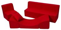 Viking Choice  Peuter meubelset compleet rood - thumbnail
