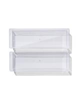 HEMA Bakje transparant M - 2 stuks (transparant)
