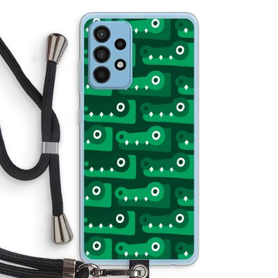 Crocs: Samsung Galaxy A52 Transparant Hoesje met koord