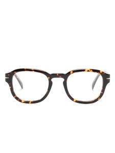 Eyewear by David Beckham tortoiseshell round-frame glasses - Marron