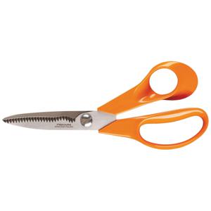 Fiskars 1000555 Rechte knip Oranje, Roestvrijstaal