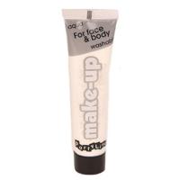 Gezicht en lichaam schmink op waterbasis - wit - 25 ml - Schminken - Schmink carnaval - Make-up