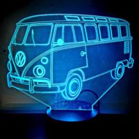 3D LED LAMP - VOLKSWAGEN COMBI