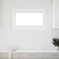 Kelderraam "RISOR" 100x50 cm draai-kiep DIN rechts antraciet