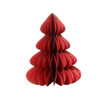 Kerstboom Decoris Rood Papier Ø 72 x 90 cm