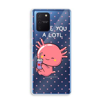 Love You A Lotl: Samsung Galaxy Note 10 Lite Transparant Hoesje