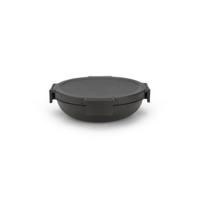 Brabantia lunchkom make & take 1l donkergrijs