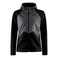 Craft Glide hood jack zwart dames