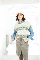 Stylecraft breipatroon Easy Fair Isle Effect Round, V Neck Tank Tops & Snood