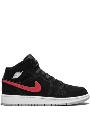 Jordan Kids baskets Air Jordan 1 Mid - Noir