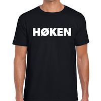 Hoken festival t-shirt zwart heren Hoken festival t-shirt zwart heren