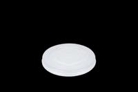 Deksel PS Milkshakebeker plat met kruis Ø90mms 50 stuks