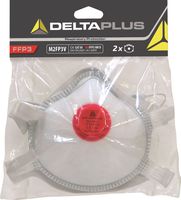 Delta Plus stofmasker met ventiel FFP3 (2 st) - thumbnail