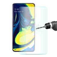 10 stuks DIDIT Hat-Prince 0.26 mm 9u 2.5 D gebogen rand getemperd glas film voor Galaxy A80