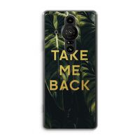 Take me back: Sony Xperia Pro-I Transparant Hoesje