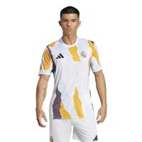 adidas Real Madrid Pre-Match Trainingsshirt 2024-2025 Wit Oranje Blauw adidas Real Madrid Pre-Match Trainingsshirt 2024-2025 Wit Oranje Blauw