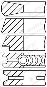 Goetze Engine Zuigerveren 08-174305-10