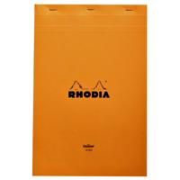 Schrijfblok Rhodia A4 lijn 80 vel 80gr geel | 5 stuks