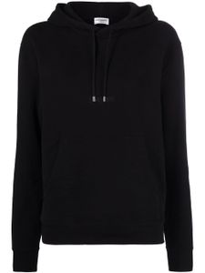 Saint Laurent hoodie à logo imprimé - Noir