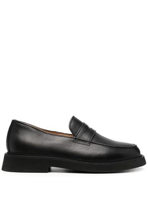A.P.C. mocassins Gael en cuir - Noir