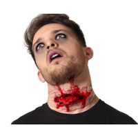 Horror/Halloween verkleed accessoires bloed/vlees - nep wond - opplakken - littekens