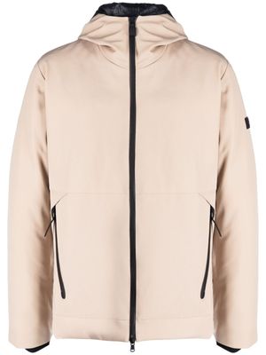 Peuterey veste à patch logo - Tons neutres