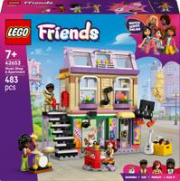LEGO® Friends 42653 Muziekwinkel en appartement