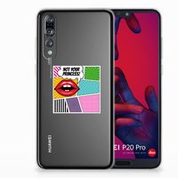 Huawei P20 Pro Silicone Back Cover Popart Princess - thumbnail