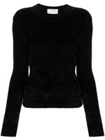 ISABEL MARANT pull Panila en maille chenille - Noir