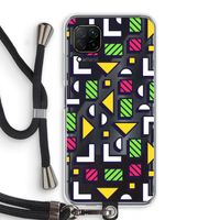 8-bit N°4: Huawei P40 Lite Transparant Hoesje met koord