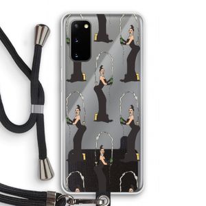 Pop Some Kim: Samsung Galaxy S20 Transparant Hoesje met koord
