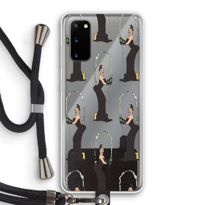 Pop Some Kim: Samsung Galaxy S20 Transparant Hoesje met koord
